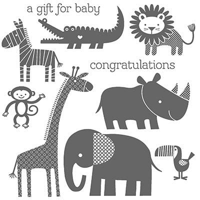 Zoo Babies Stamp Set Giveaway!