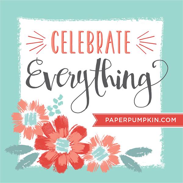 FREE Stamp Set in April Paper Pumpkin Kit!
