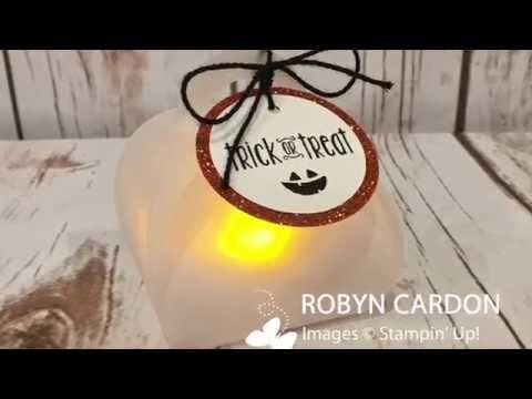 Halloween Party Favor Video Tutorial with Stampin’ Up!, Day 7 of Blog-Tober Giveaway & Winner!