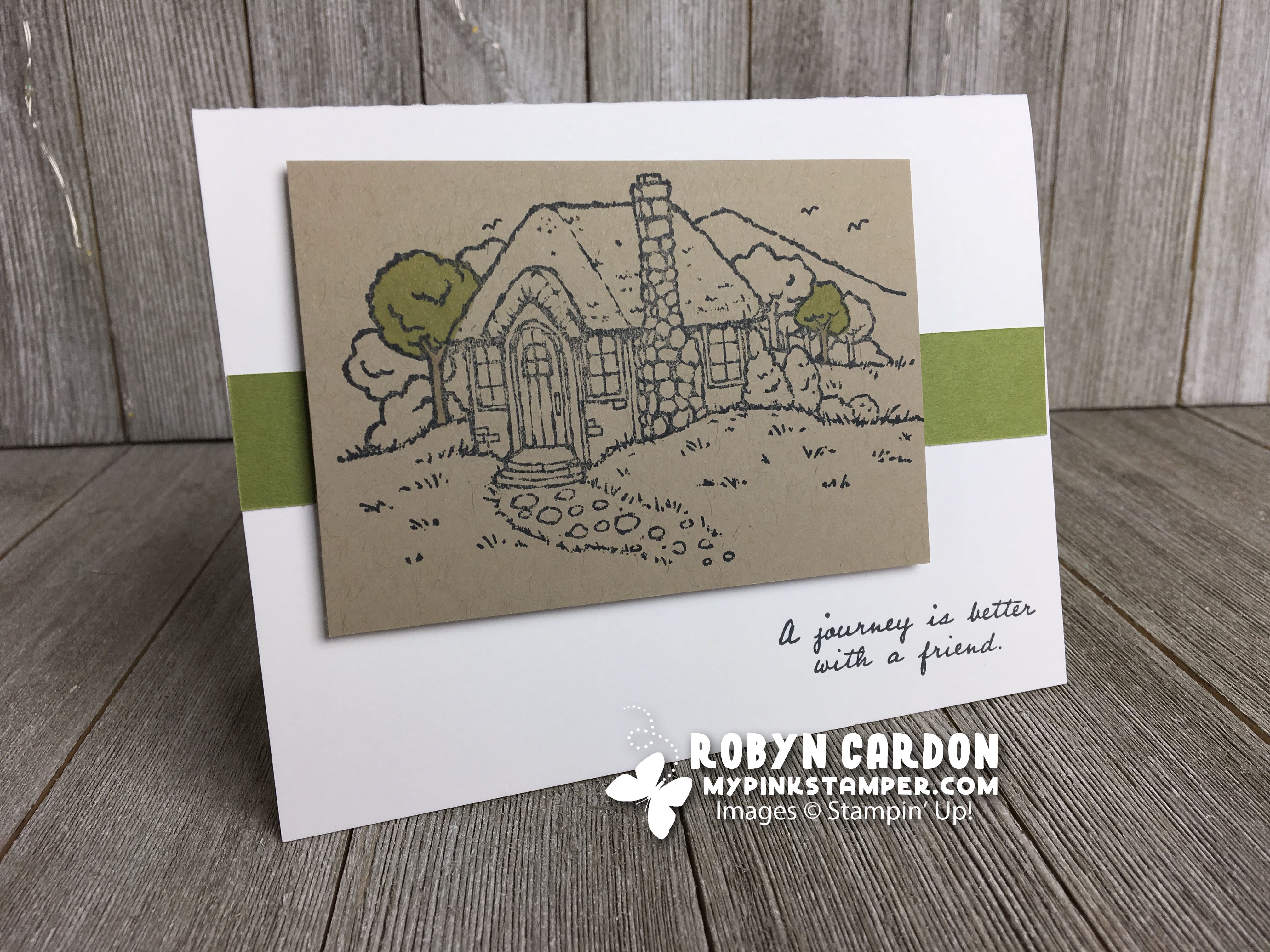 Stampin’ Up! Cozy Cottage & My Pink Candy Giveaway!