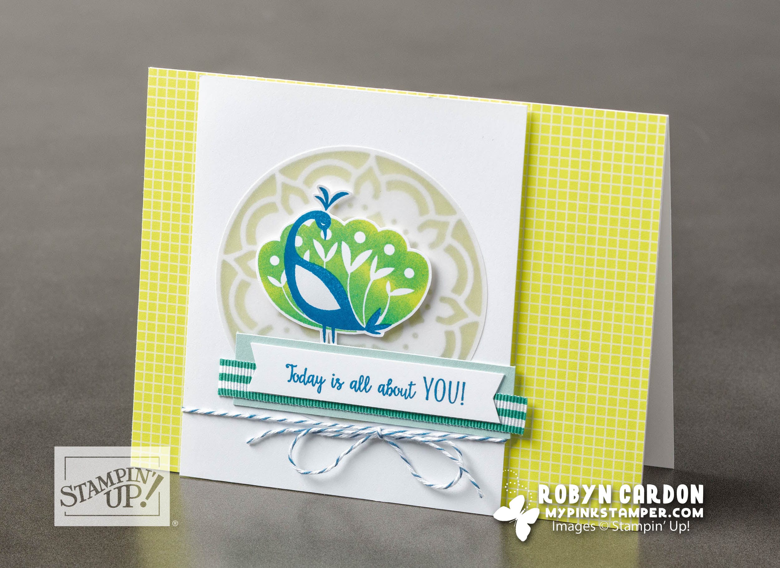 Stampin’ Up! Beautiful Peacock Sale-a-bration & My Pink Candy Giveaway