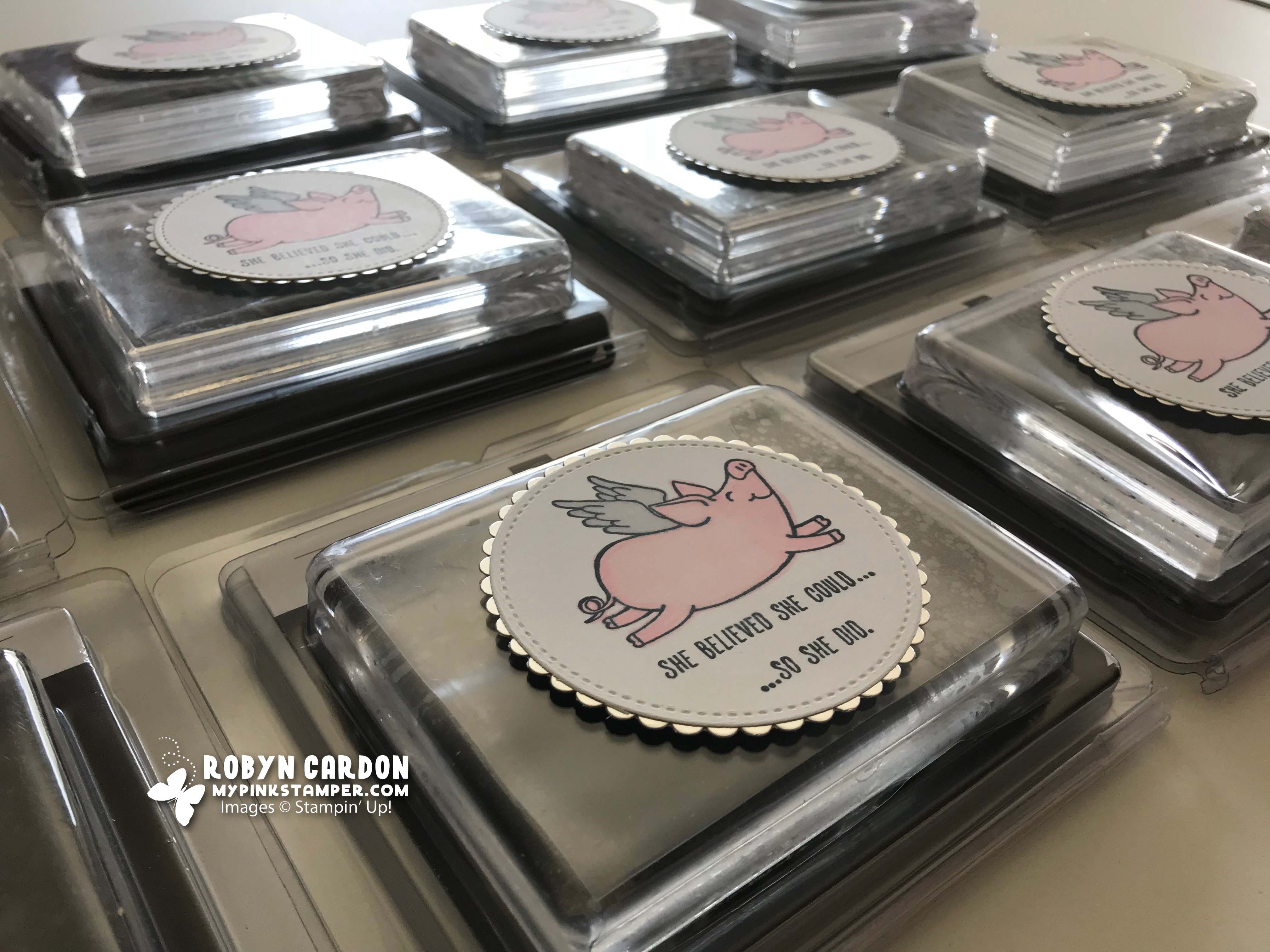 Stampin’ Up! This Little Piggy Gift Packaging Idea