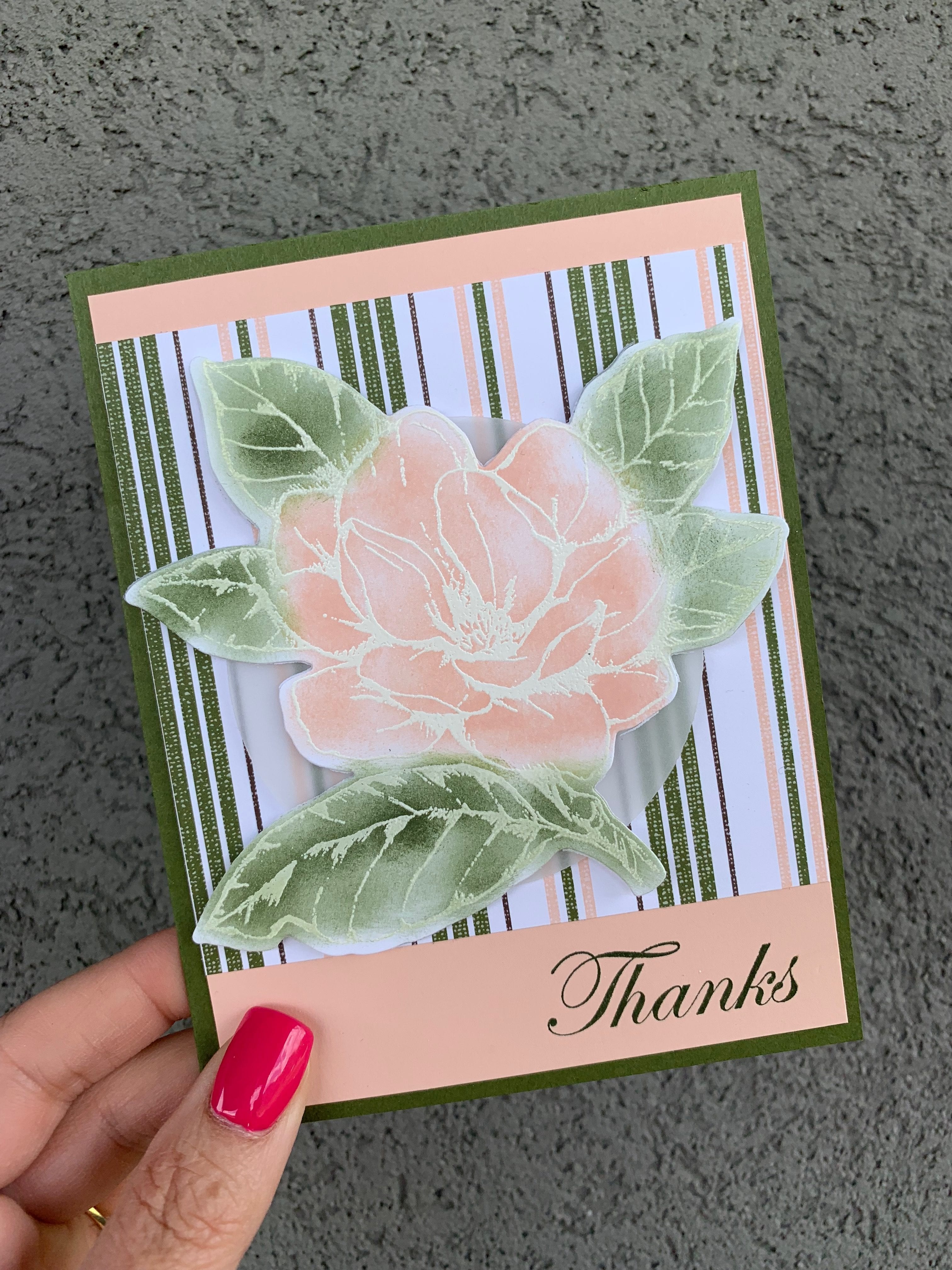 {VIDEO}Episode 703 Good Morning Magnolia Embossed Card & Days 29-31 of A Card a Day in May!