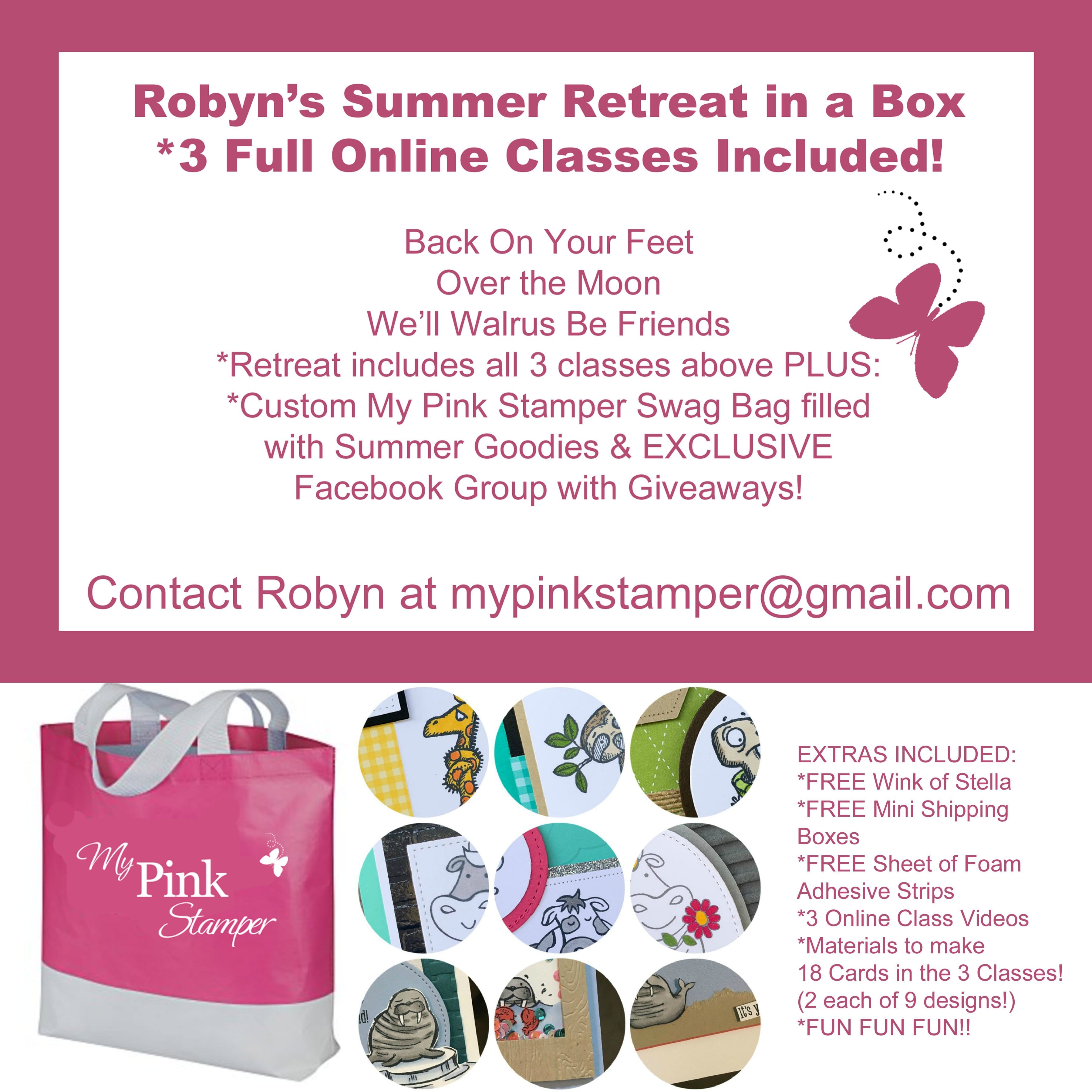 {Online Retreat}Robyn’s Summer Retreat in a Box Preorder