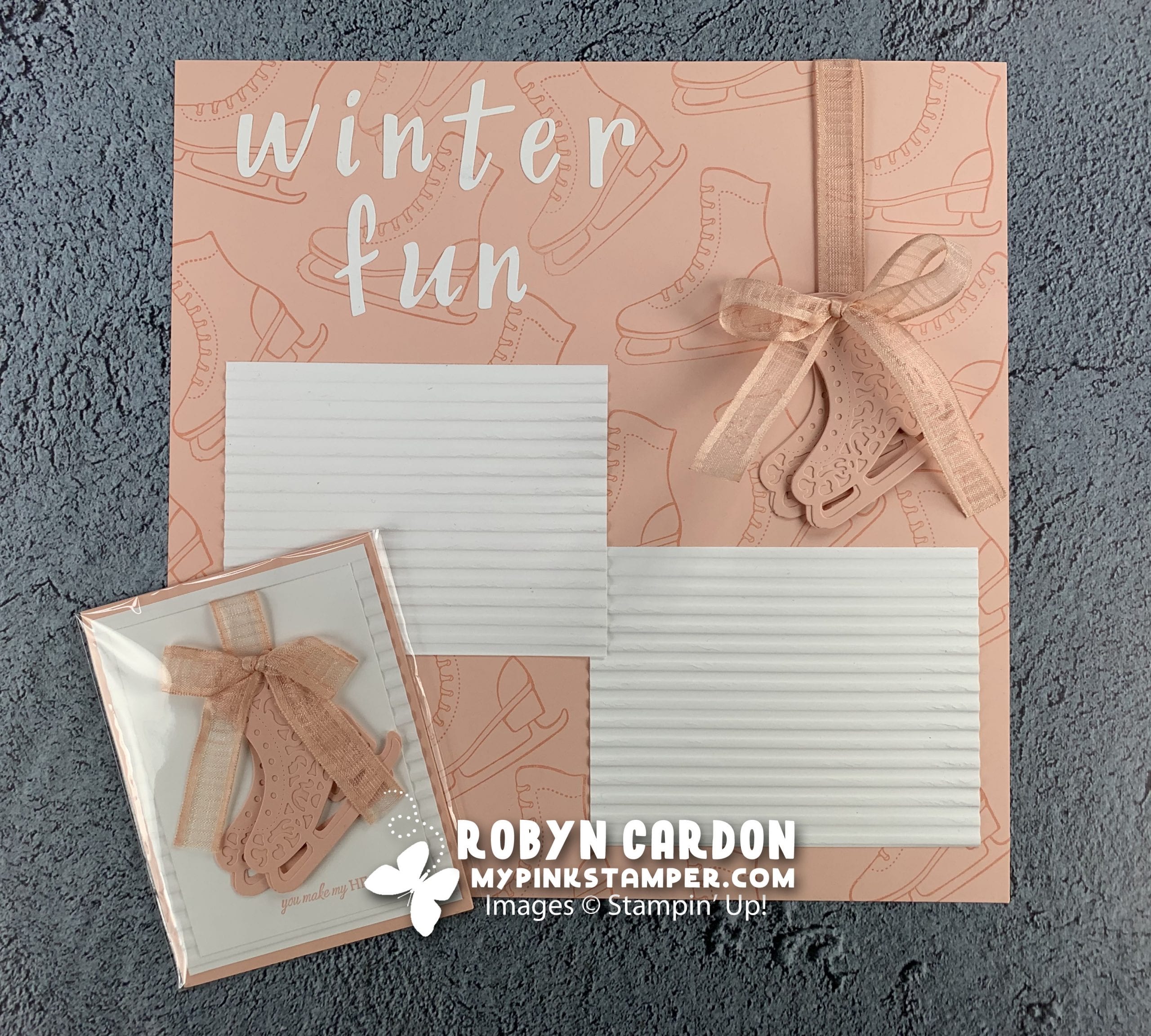 Robyn’s Black Friday Promotion!! Plus… {VIDEO} Stampin’ Up! Free Skate Scrapbook Page –  & My Pink Candy