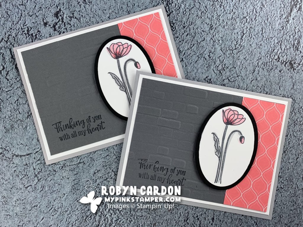 Stampin' Up! Painted Poppies