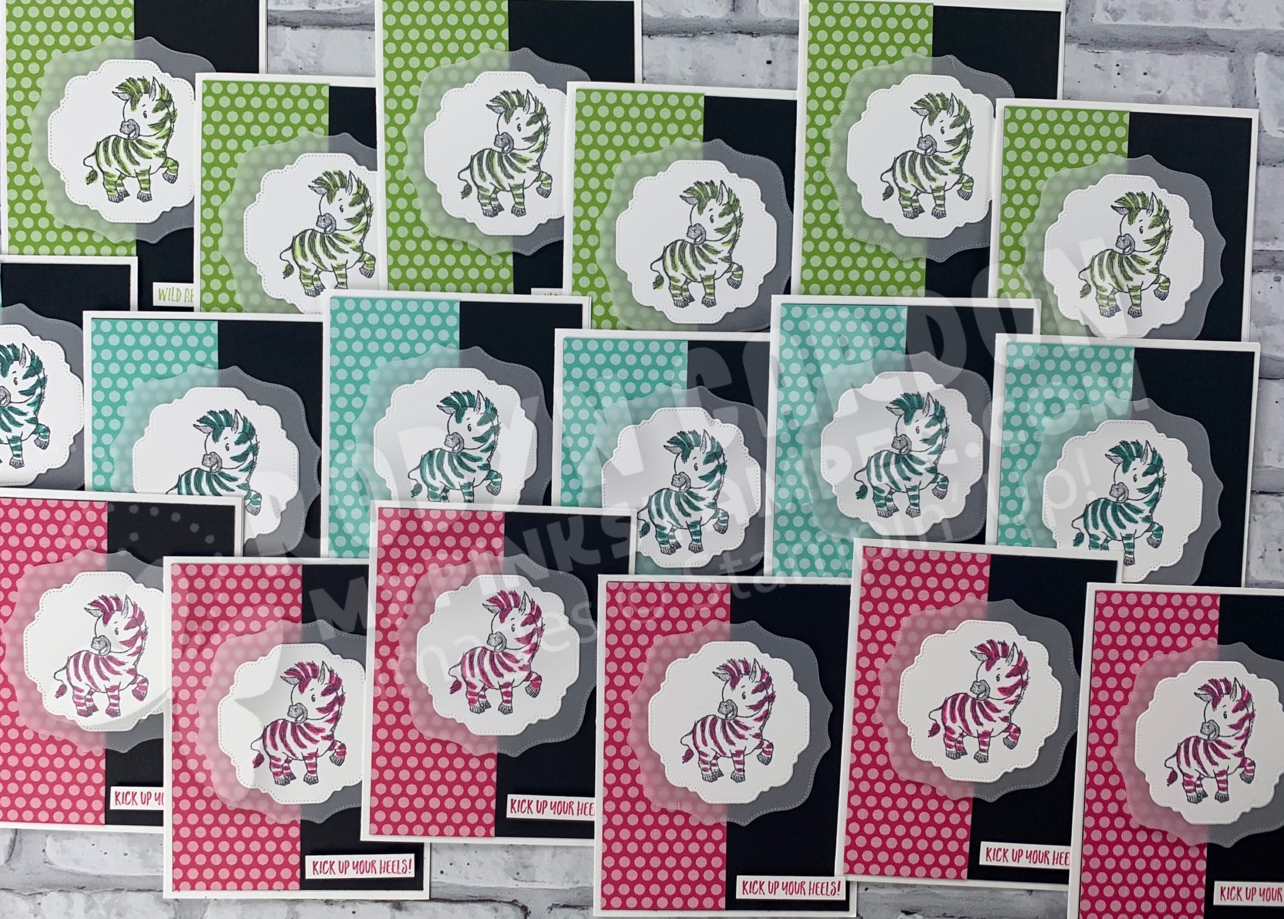 {VIDEO}Episode 783 – Stampin’ Up! Zany Zebras Stamp Set & Super Fun Card