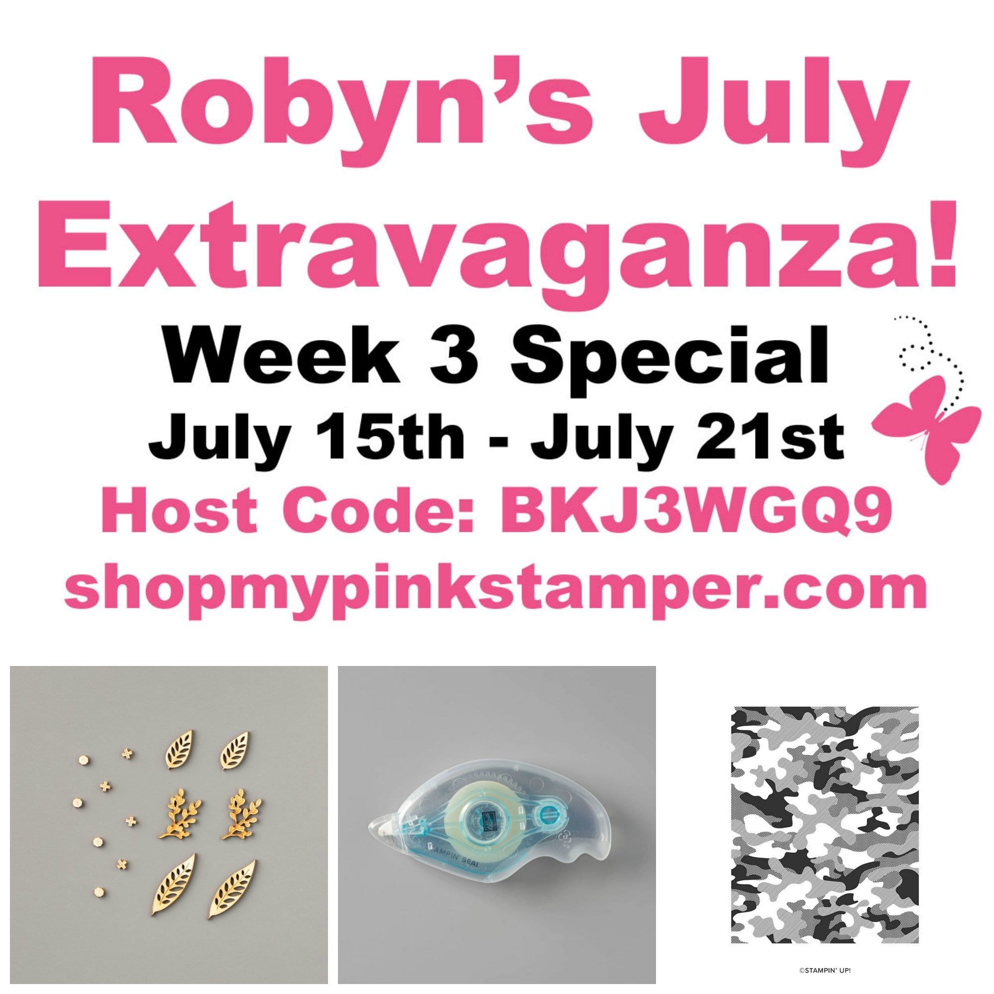 HUGE Week 3 Promotion & Day 15 of July Extravaganza!