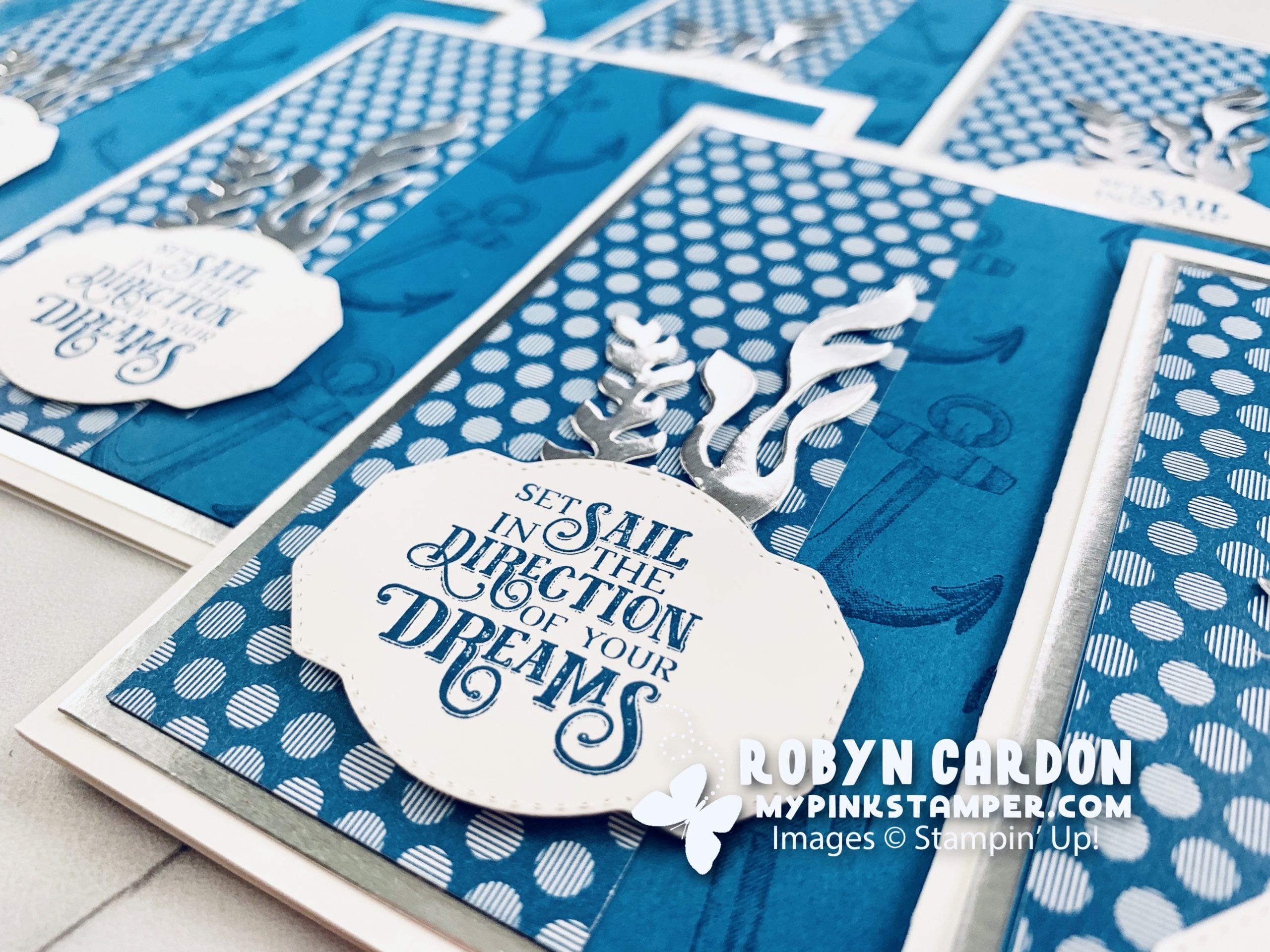 {VIDEO}Episode 790 Stampin’ Up! Sailing Home Pacific Point Card Tutorial!