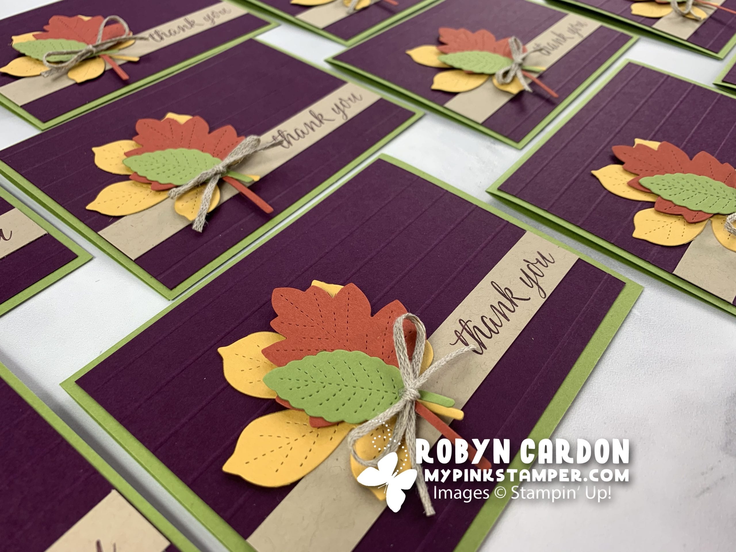 {VIDEO}Episode 792 – Stampin’ Up! Love of Leaves Fall Card Tutorial!