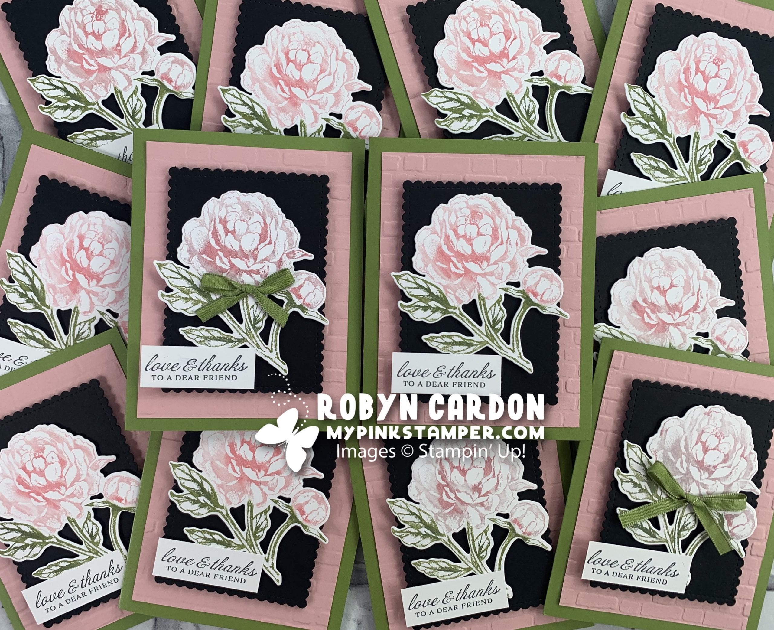 {VIDEO}Episode 793 – Stampin’ Up! Prized Peony Stamp Set w/ Huffing Technique!