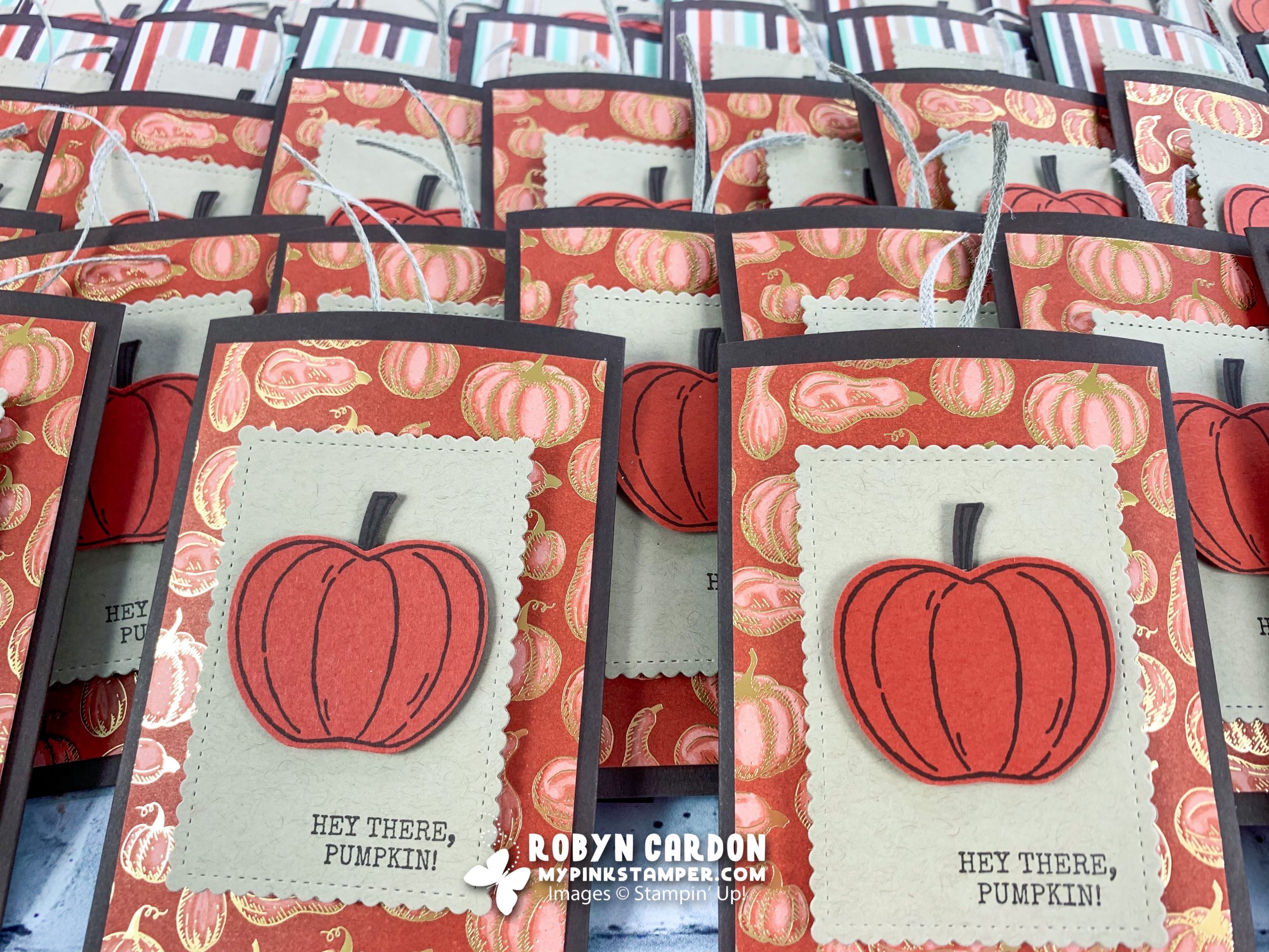 {NEW VIDEO}Make an Apple Cider Slider Tutorial with Stampin’ Up! Harvest Hellos! (Episode 795