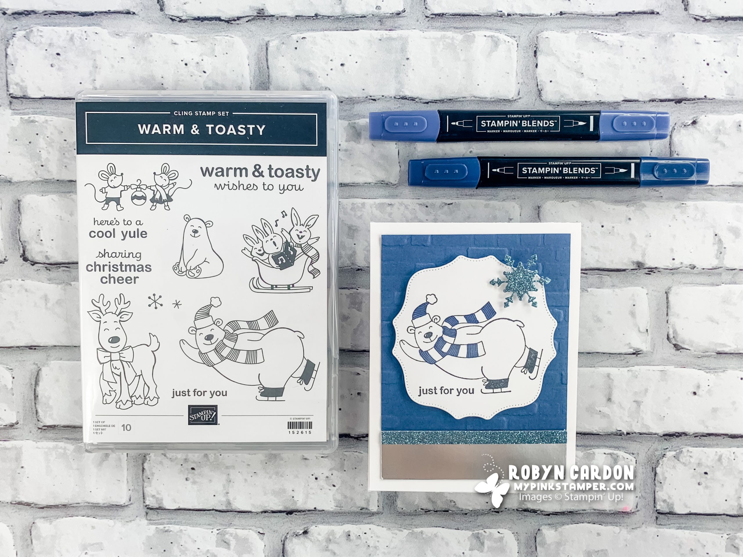 {VIDEO}Episode 798 – Stampin’ Up! Warm & Toasty Polar Bear Card