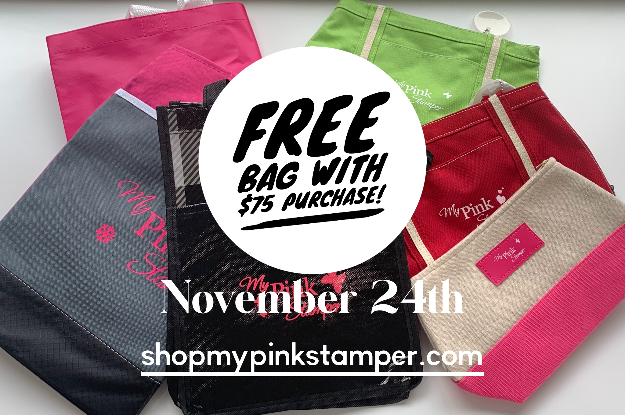 My Pink Candy Giveaway & Winner plus Week 4 of November to Remember Promotion