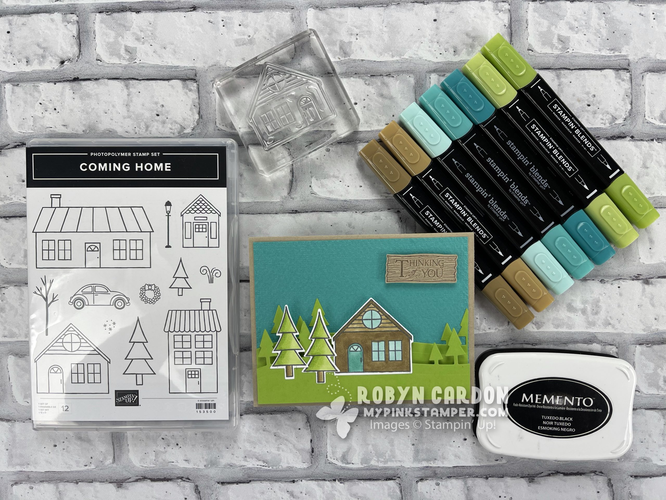 {VIDEO}Stampin’ Up! Coming Home ADORABLE Card Tutorial!