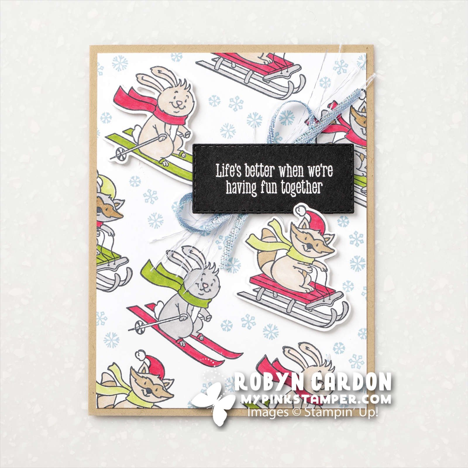 Product Spotlight – Stampin’ Up! Freezin’ Fun Bundle