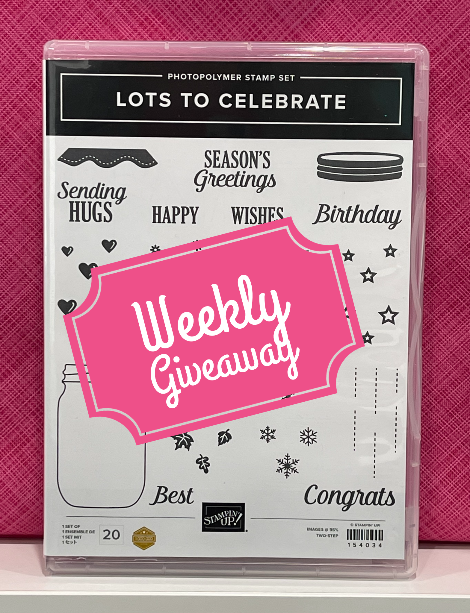 My Pink Candy Weekly Giveaway & Winner!