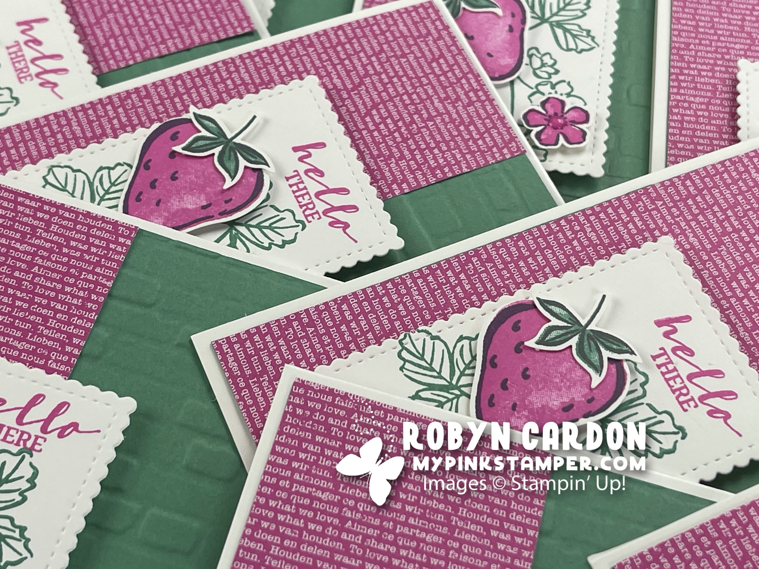 {VIDEO}Episode 814 Stampin’ Up! Sweet Strawberry