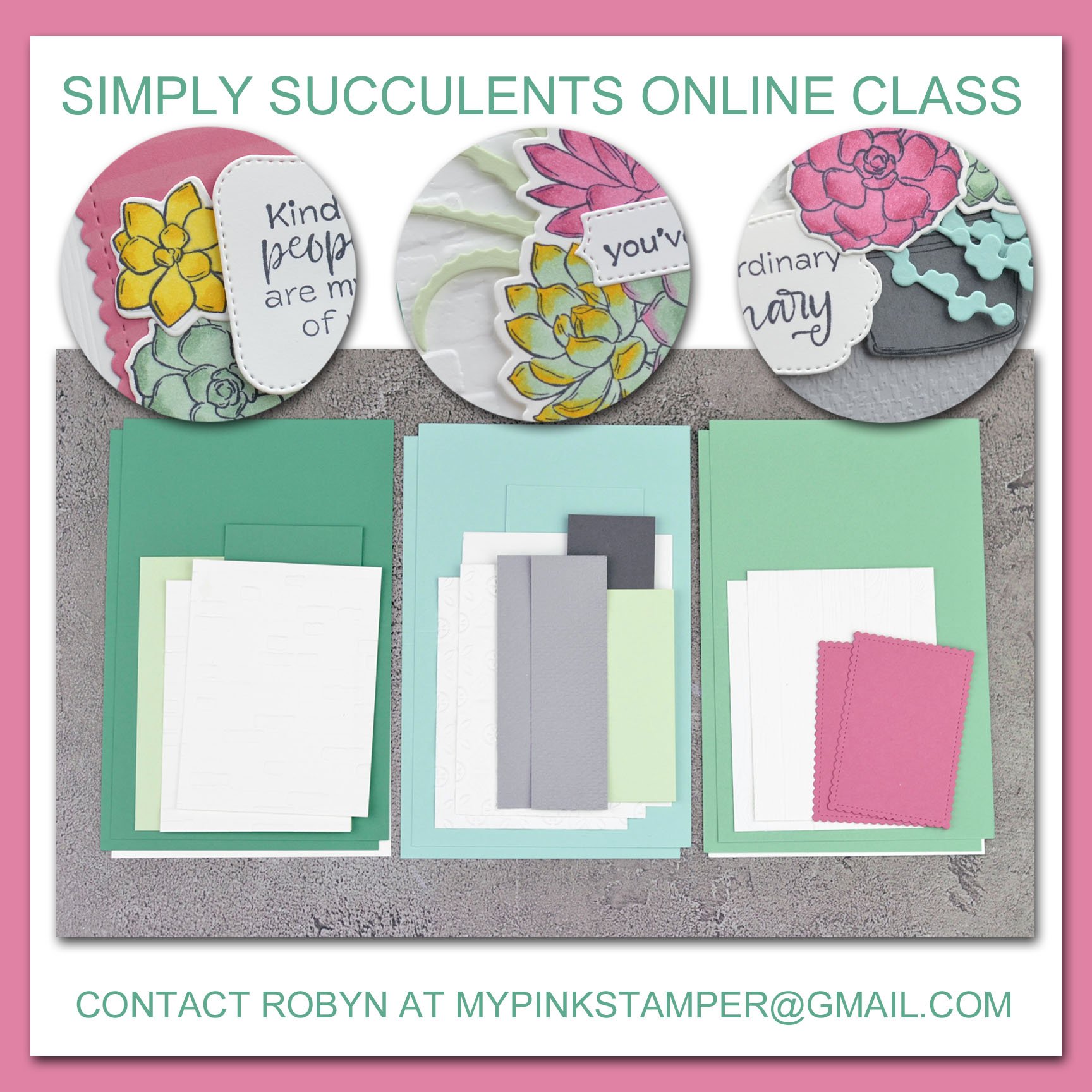 {CLASS}Simply Succulents Online Class Preorder Now Open!