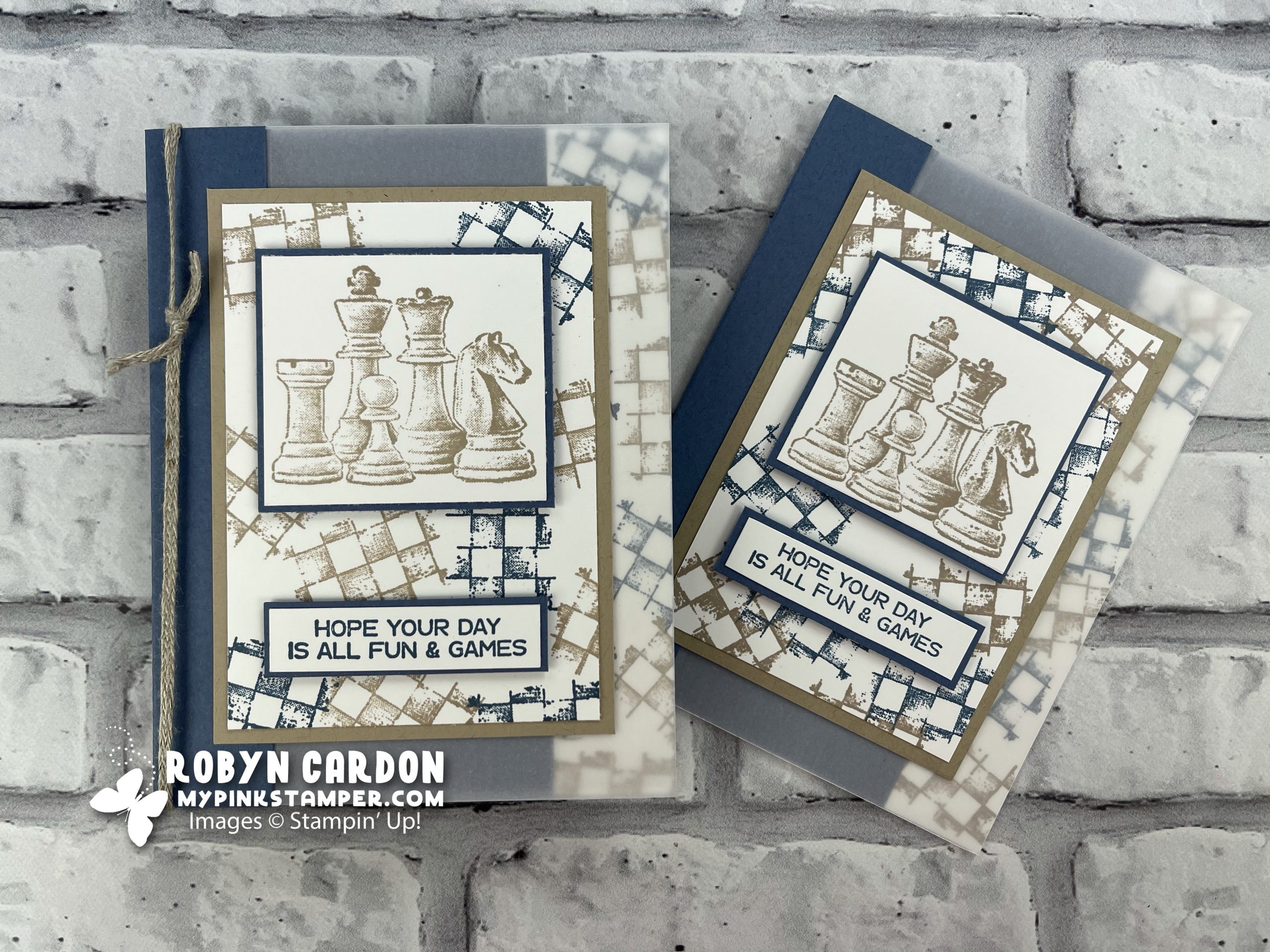 {VIDEO}Stampin’ Up! Game On Fun Fold Card – Episode 817