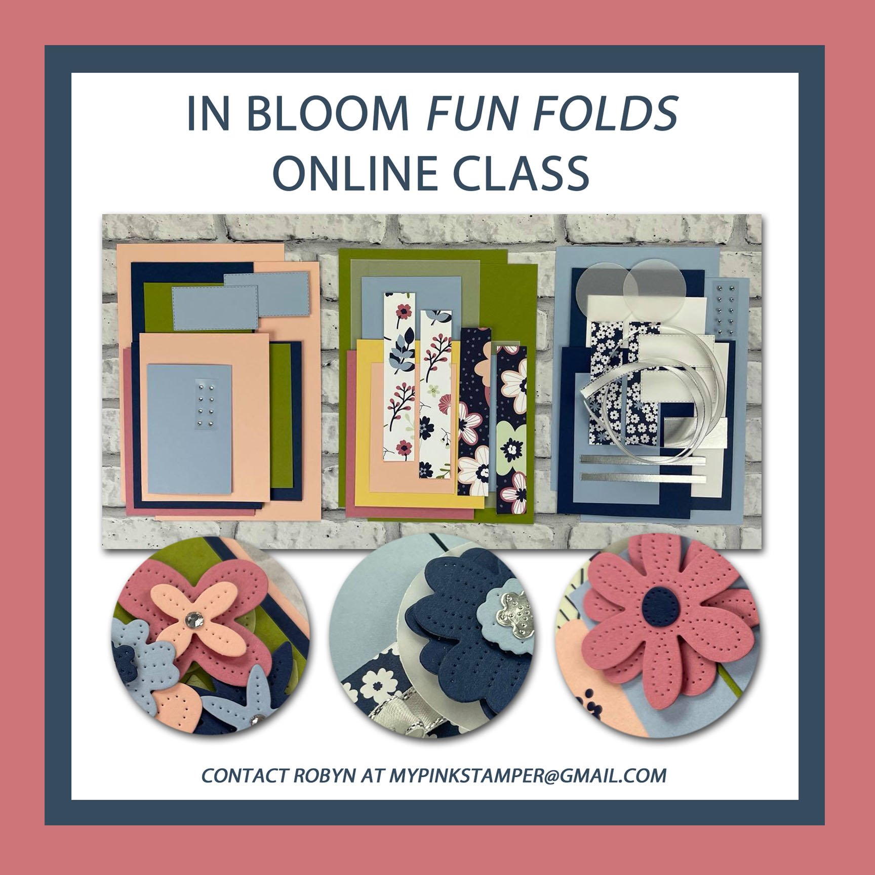 In Bloom (Fun Folds)Online Class Preorder Now Open!