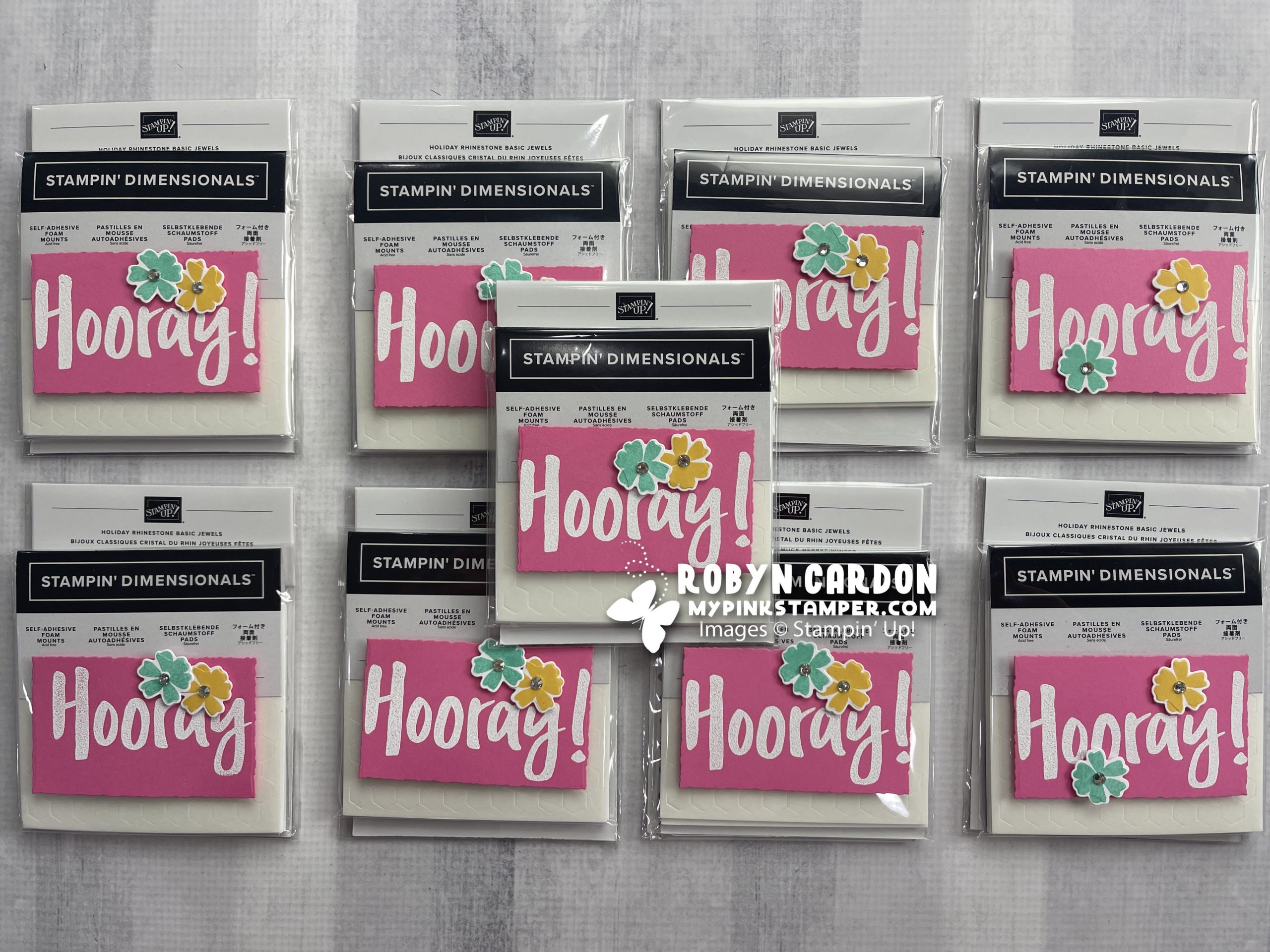Stampin’ Up! Hip Hooray & My Pink Candy Giveaway
